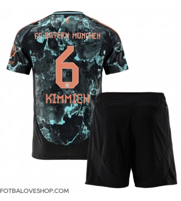 Bayern Munich Joshua Kimmich #6 Dětské Venkovní Dres 2024-25 Krátký Rukáv (+ trenýrky)